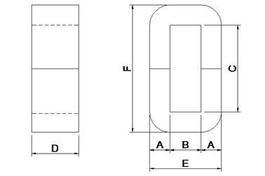 주문 저 자심 손실 AC-320과 무정형인 Ｃ 핵심 online manufacture